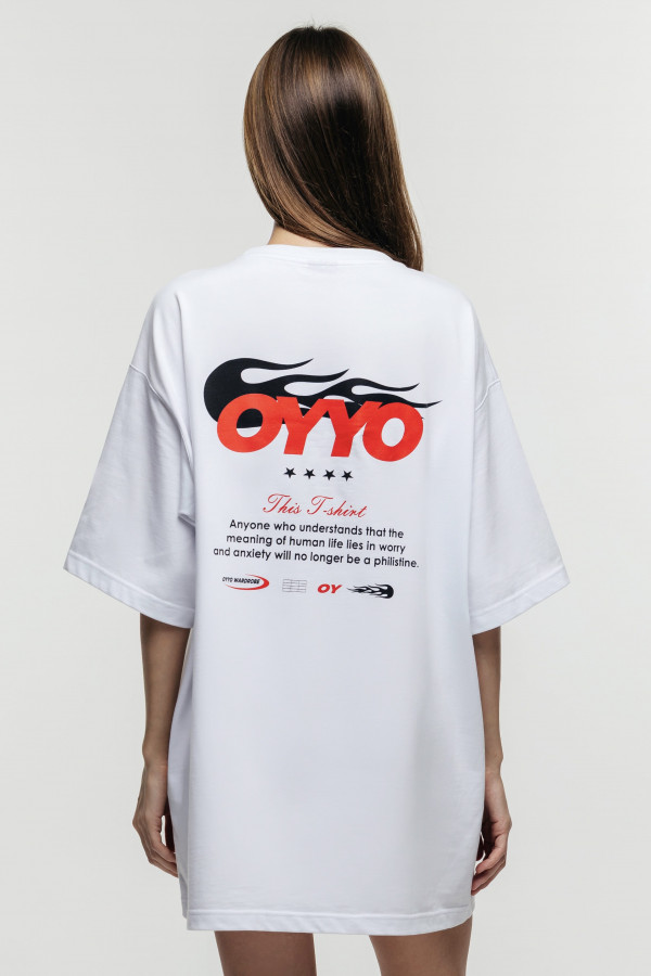 Футболка OYYO FLAME белая (M)