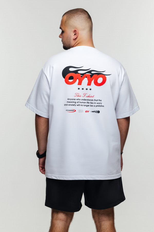 Футболка OYYO FLAME белая (M)