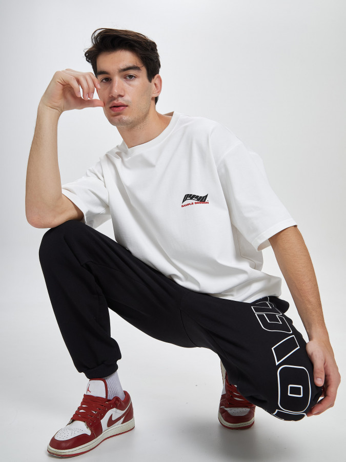 Футболка OYYO SAMPLE SESSION белая XL