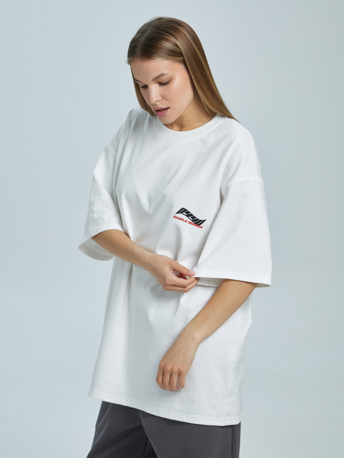 Футболка OYYO SAMPLE SESSION белая XL