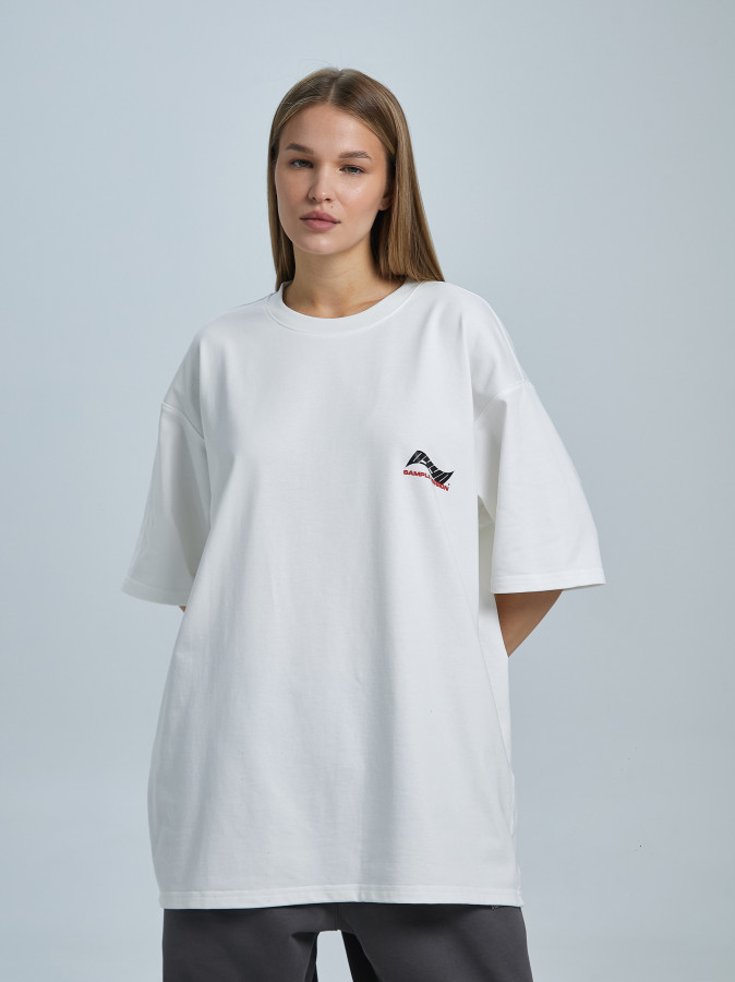 Футболка OYYO SAMPLE SESSION белая XL