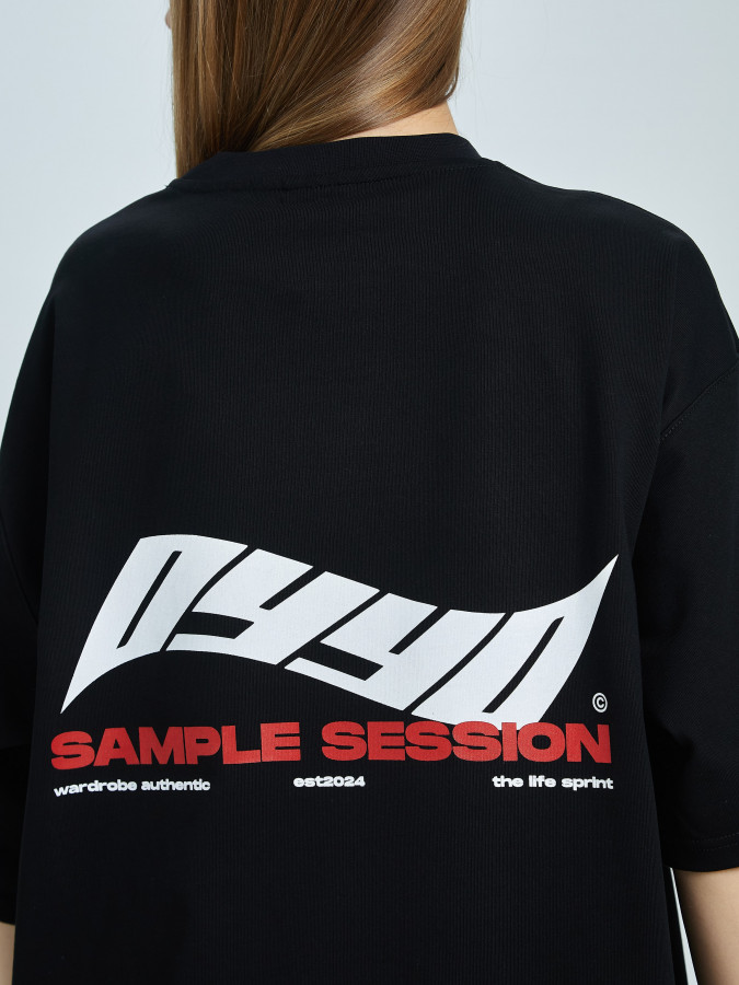 Футболка OYYO SAMPLE SESSION черная S