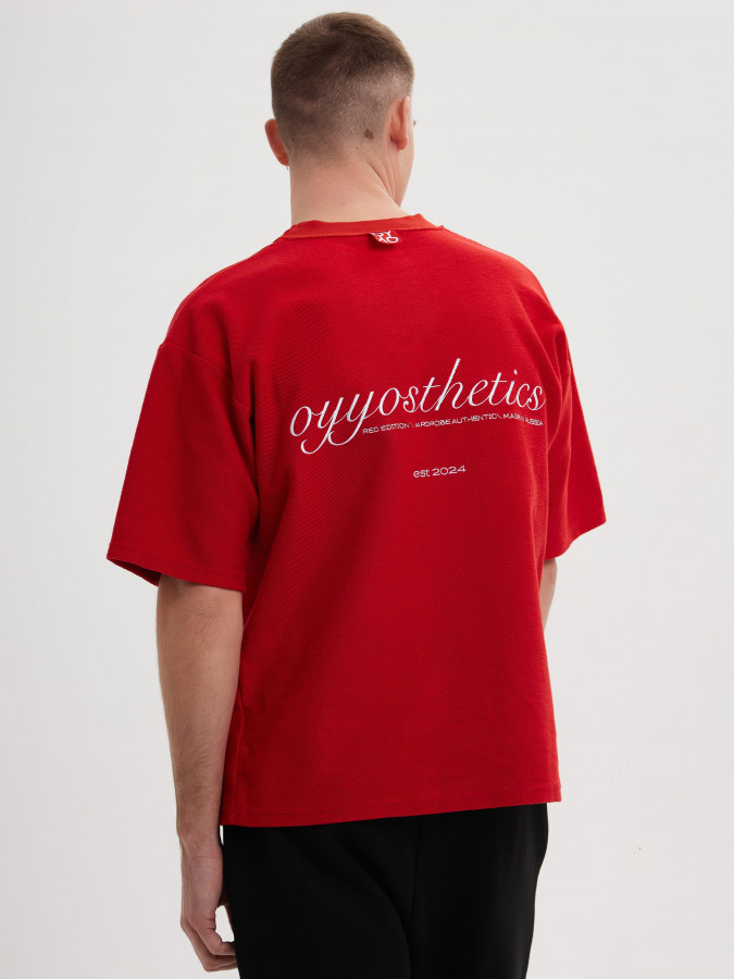 Футболка OYYOSTHETICS красная L
