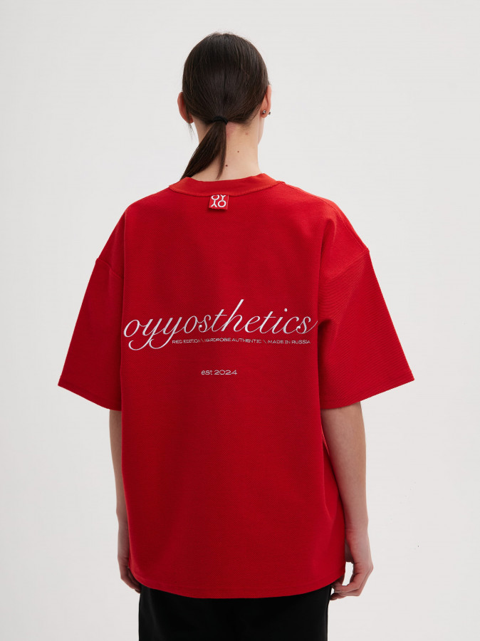 Футболка OYYOSTHETICS красная L