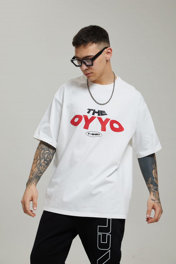 Футболка OYYO THE OYYO RED белая XL