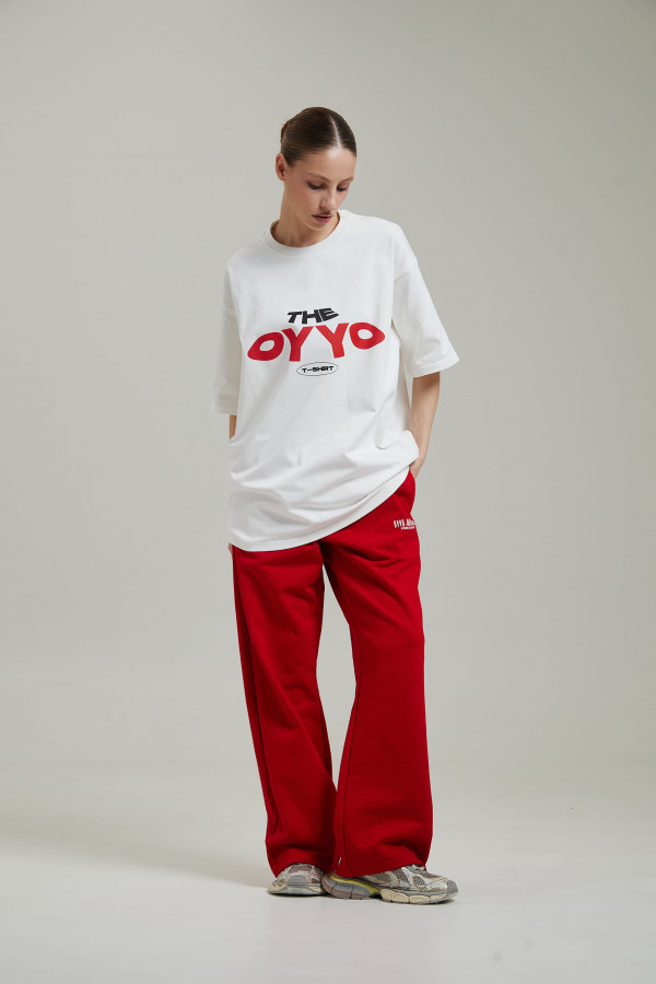Футболка OYYO THE OYYO RED белая XL