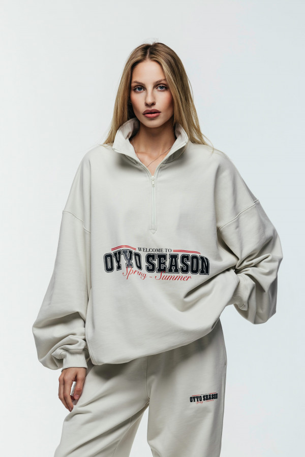 Свитшот OYYO SEASON бежевый S