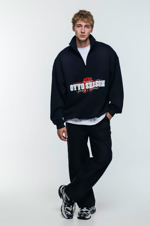 Брюки OYYO WARDROBE черные (XL)